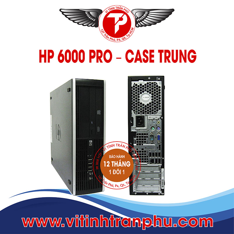 Máy Bộ HP Compaq 6000PRO – Case Trung – Cấu hình 1